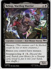 Bebop Warthog Warrior 59 Teenage Mutant Ninja Turtles Magic the Gathering