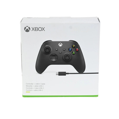 Microsoft Wireless Controller for Xbox Series X/S PC with USB-C Cable Carbon Blk