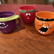Lot of 3 Vintage Pillsbury Funny Face Plastic...