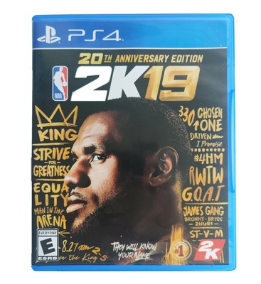 nba 2k19 lebron james edition ps4
