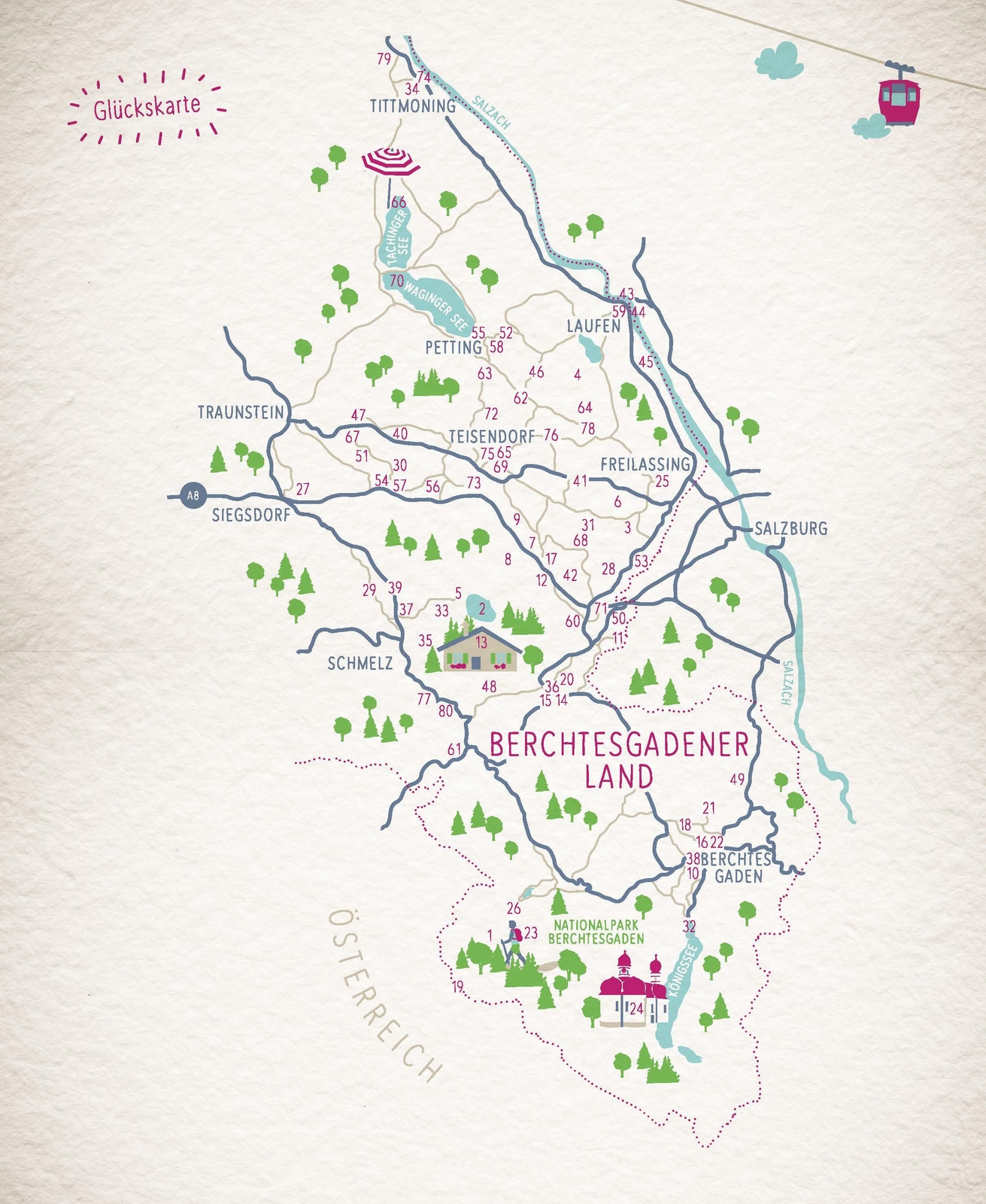 Thumbnail - Glücksorte Berchtesgadener Land. Mit Rupertiwinkel Chri ...