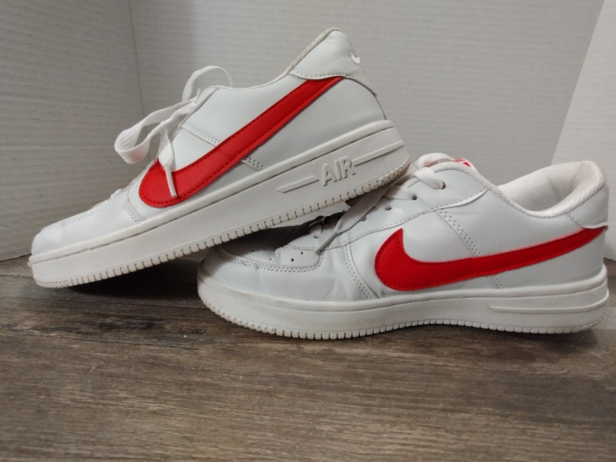 Nike Air Force '82 White Leather Air Max Shoes Mens Size