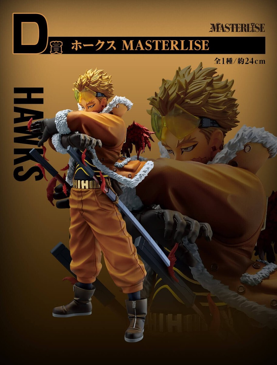 My hero academia HAWKS MASTERLISE Figure Ichiban kuji Row of Stars