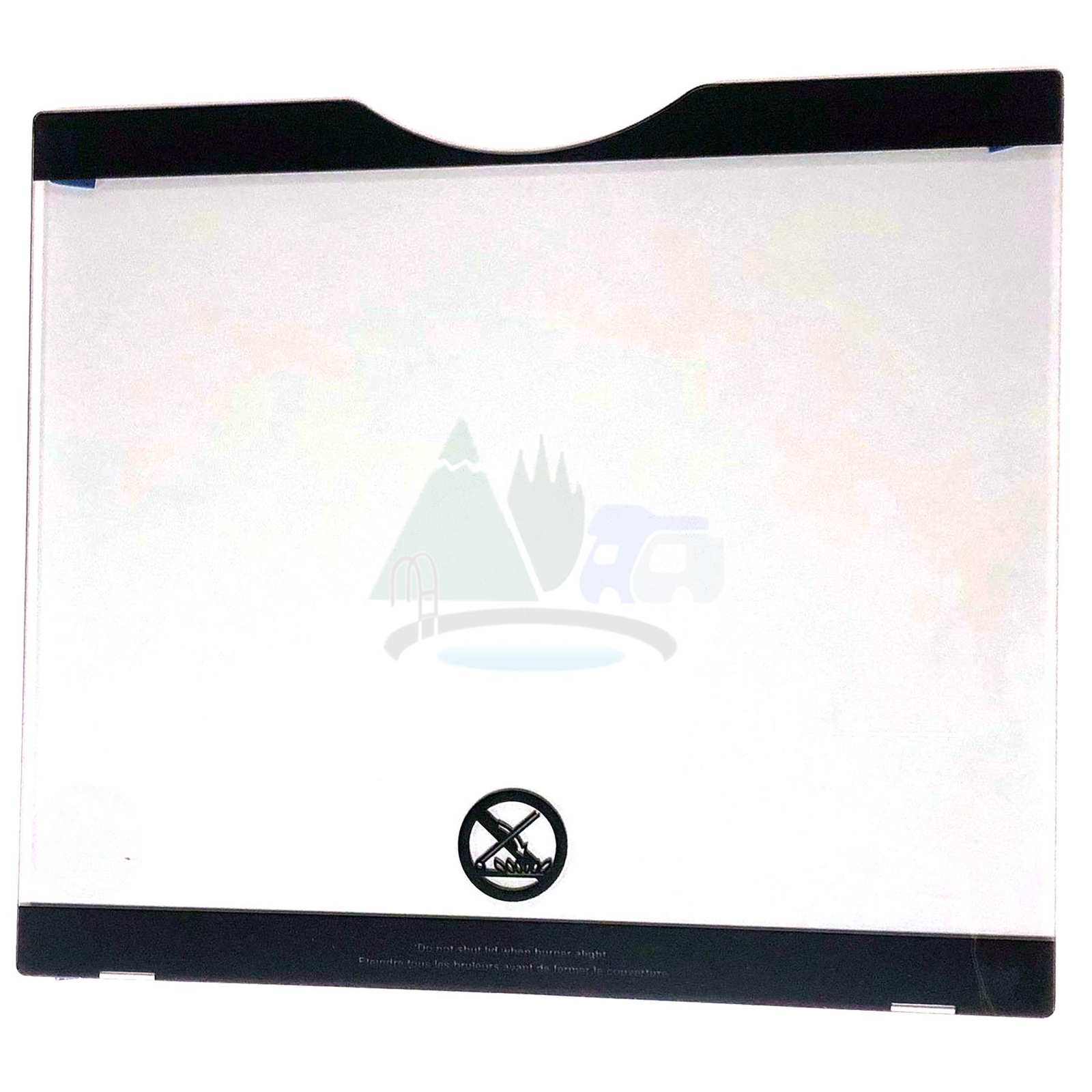 THETFORD SPINFLO ASPIRE COOKER HOB OVEN CLEAR GLASS LID SSPA0232 G998