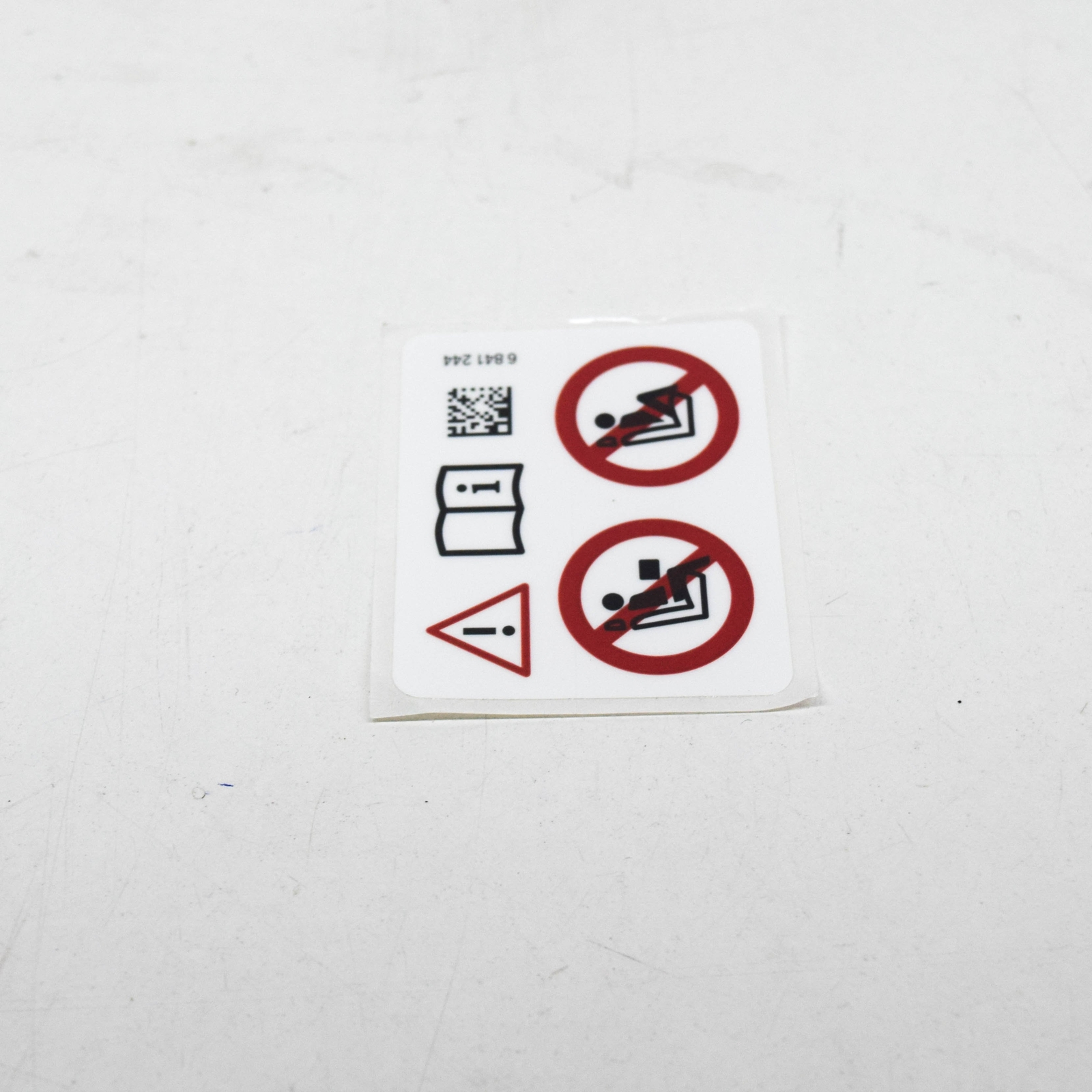 NEU BMW 1 F21 AIRBAG INFORMATIONSAUFKLEBER 07146841244 ORIGINAL | eBay 