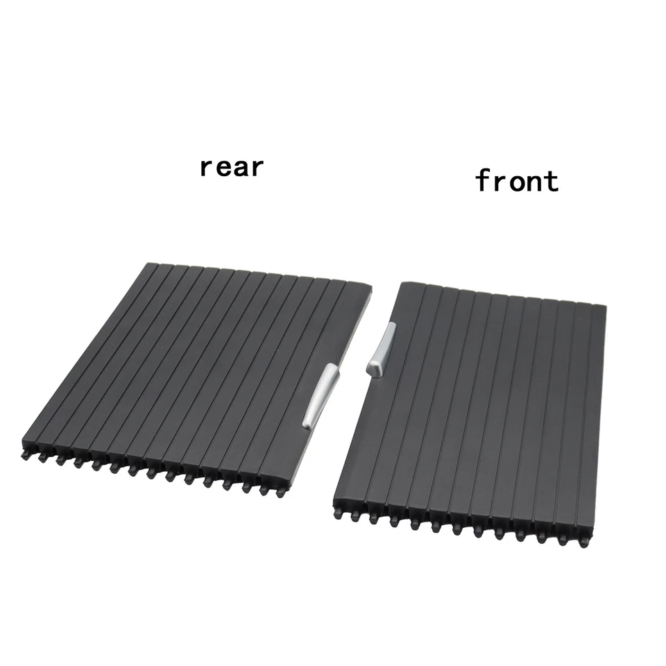 For BMW X5 X6 E70 E71 Front Console Cup Holder Roller Blind Cover Kit Foto 3 de 4