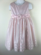 Princess Faith Girls Wedding, Party, Special Occasion Pink Sequined Dress Size 5
