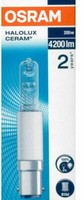 Osram Halolux Ceram 64499 205W B15D 230V Klar Halogen Lampe Birne RöHre Eek:G