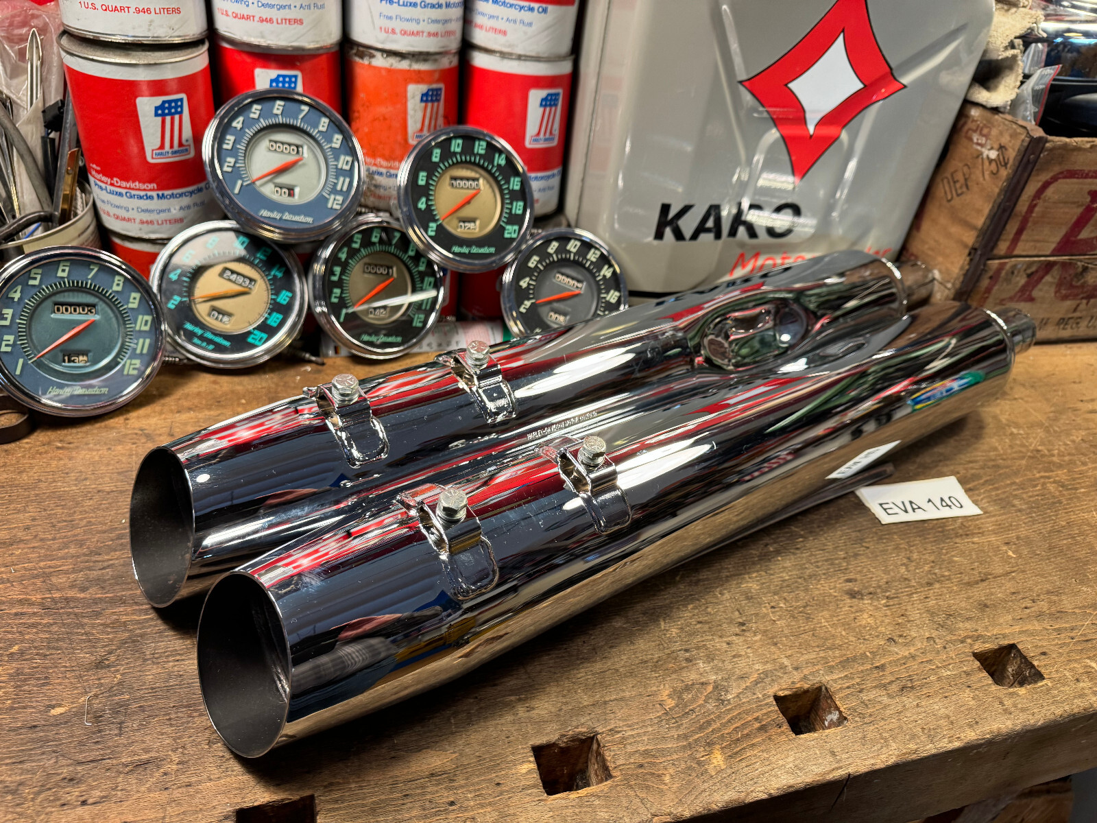 65863-09 65949-09 SCHALLDÄMPFER HARLEY® TOURING® ROAD KING  
