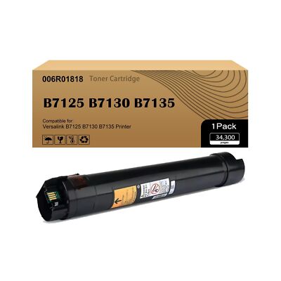 Versalink B7125 B7130 B7135 Black Toner Cartridge 006R01818 Compatible with X...