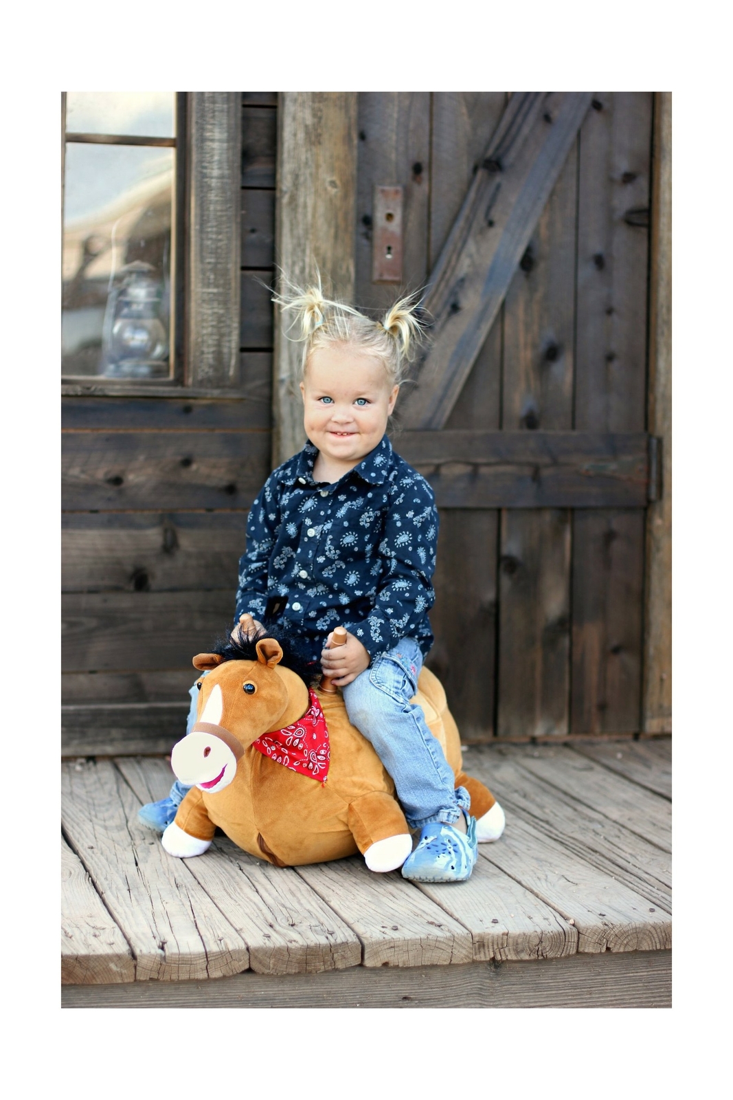 Bouncy Horse Hopper WALIKI Benny The Jumping Bull Inflatable