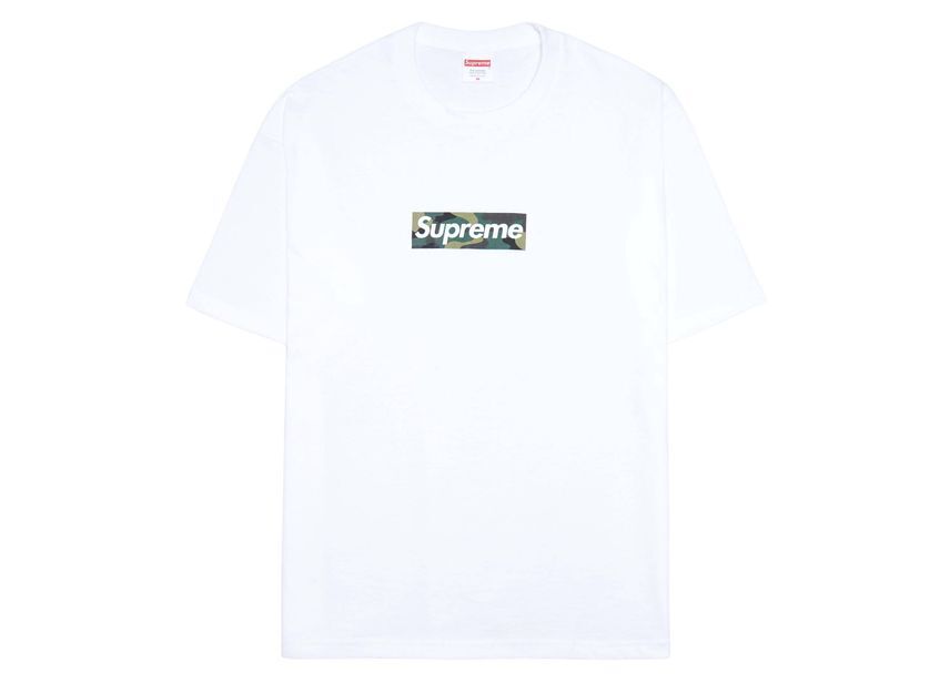 supreme box logo ロンt ホワイト　M Supreme White Box Logo L/S Tee Men's Size Large 100