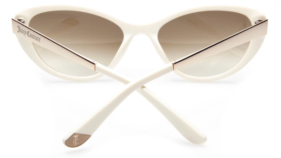 NOVO óculos de sol Juicy Couture JU 544/S EG8 CR BRANCO/CINZA DEGRADÊ 54-17-135 B38 - Imagem 4 de 4