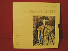 CONCERTS OF GREAT MUSIC THE SPANISH STYLE NEW SEALED 5 LP BOX SET