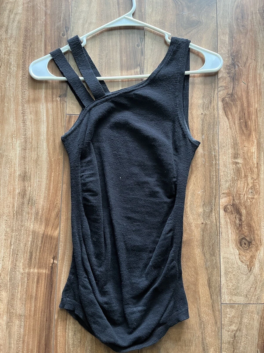 Spaghetti strap shop black top