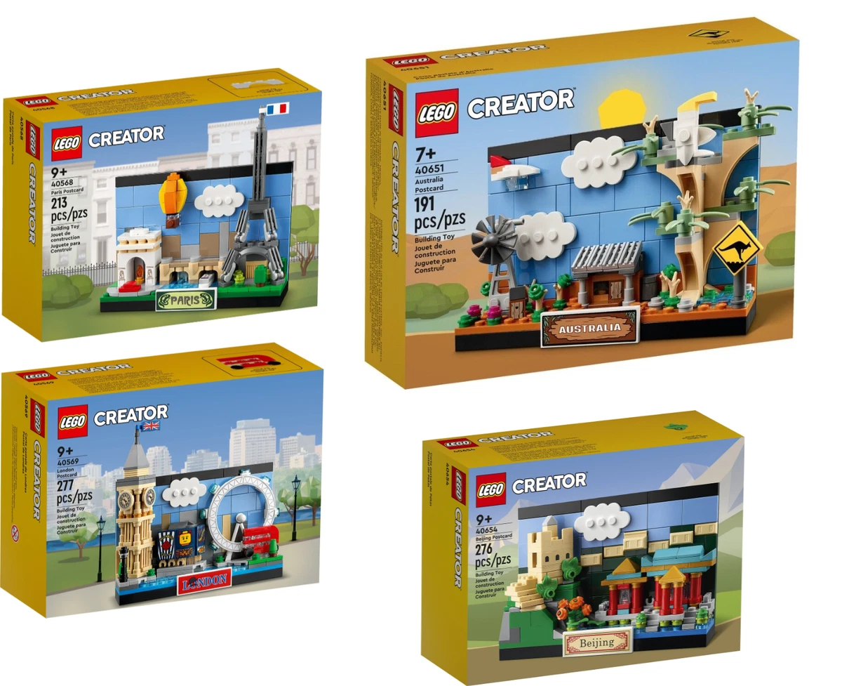 LEGO Postcards 2023 Sets Officially Revealed