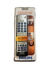 Philips Universal Remote Control DVD TV VCR CBL SAT- Package Damage