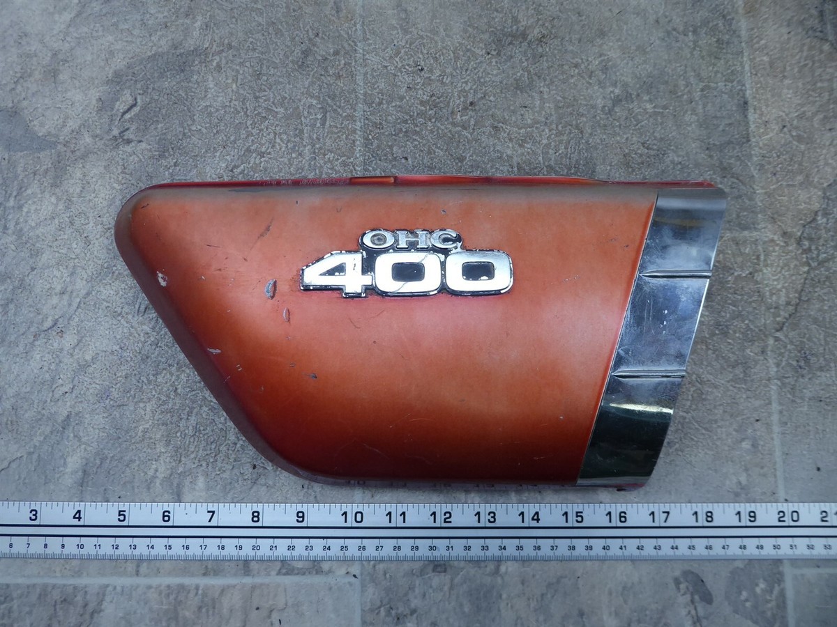 1976 Kawasaki KZ400 K276-2. right side cover | eBay