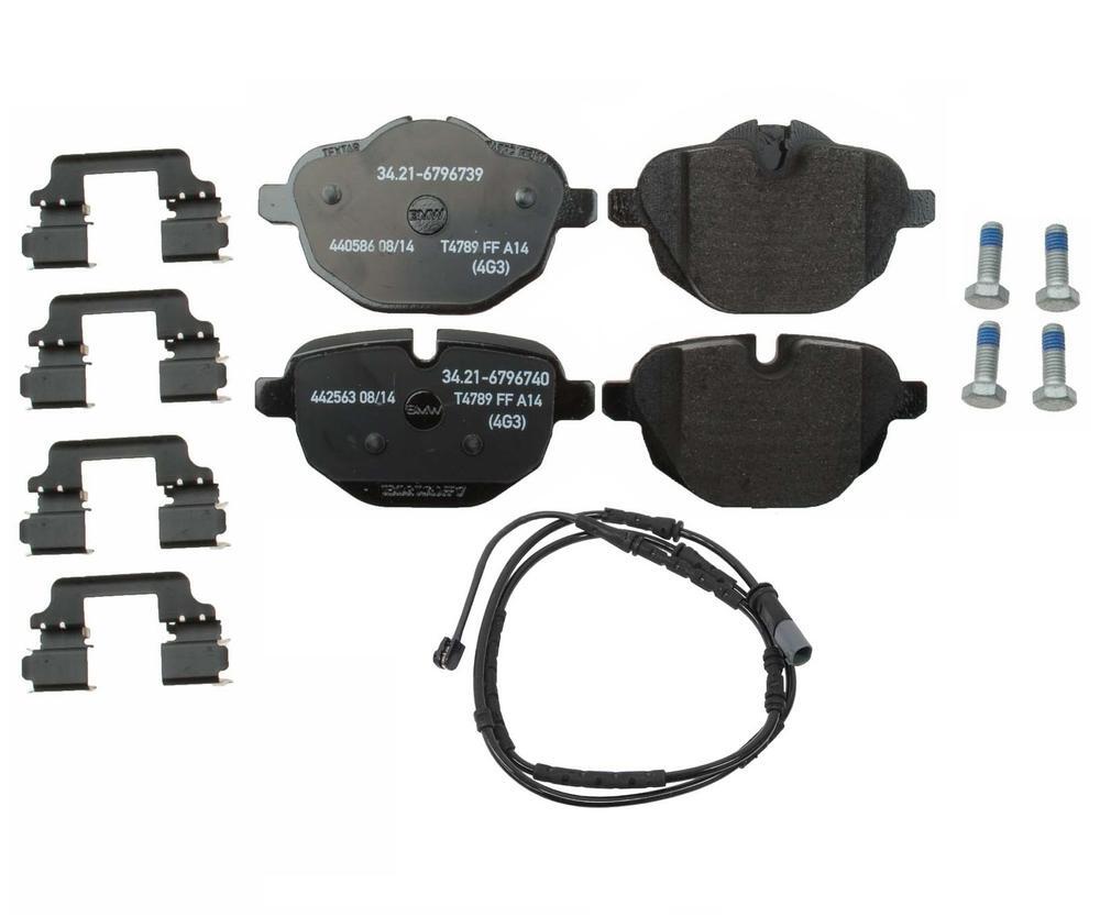 For BMW F25 F26 X3 X4 Set of Rear Disc Brake Pads & Sensor Genuine eBay
