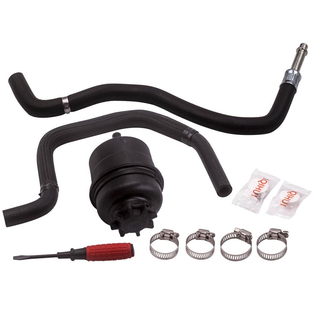 Power Steering Reservoir & Hose Pipe Kit FOR BMW 5 7 Series E38 E39 M52 M54