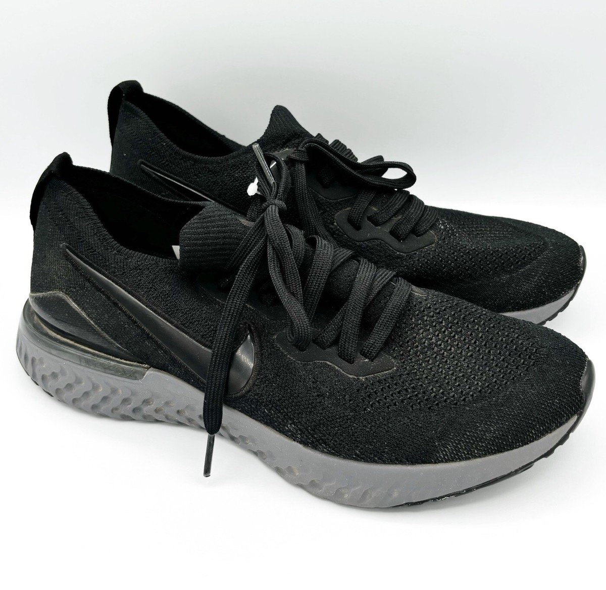 NIKE - NIKE EPIC REACT FLYKNIT ブラック 28cm Nike Epic React Flyknit Triple Black Running Shoes AQ0067