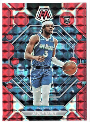 2022-23 Mosaic Basketball #234 Jaden Hardy Red Prizm RC Mint Rookie