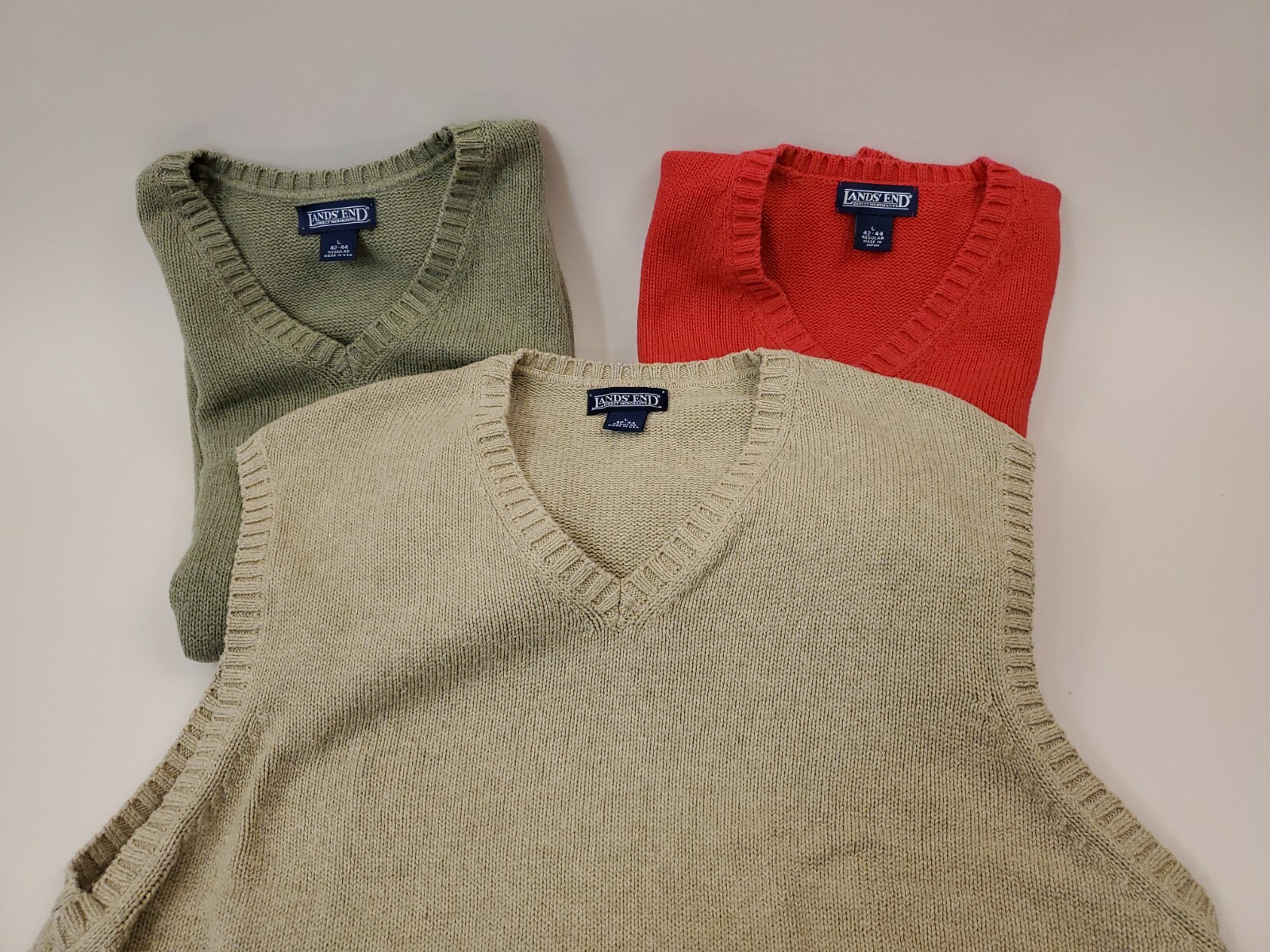 V-Neck Mens Sweater Vest Drifter Lot 