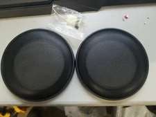 (2) PAIR LOT UNIVERSAL ROUND 4" SPEAKER COVER PROTECTIVE GRILL MESH (read DESC)