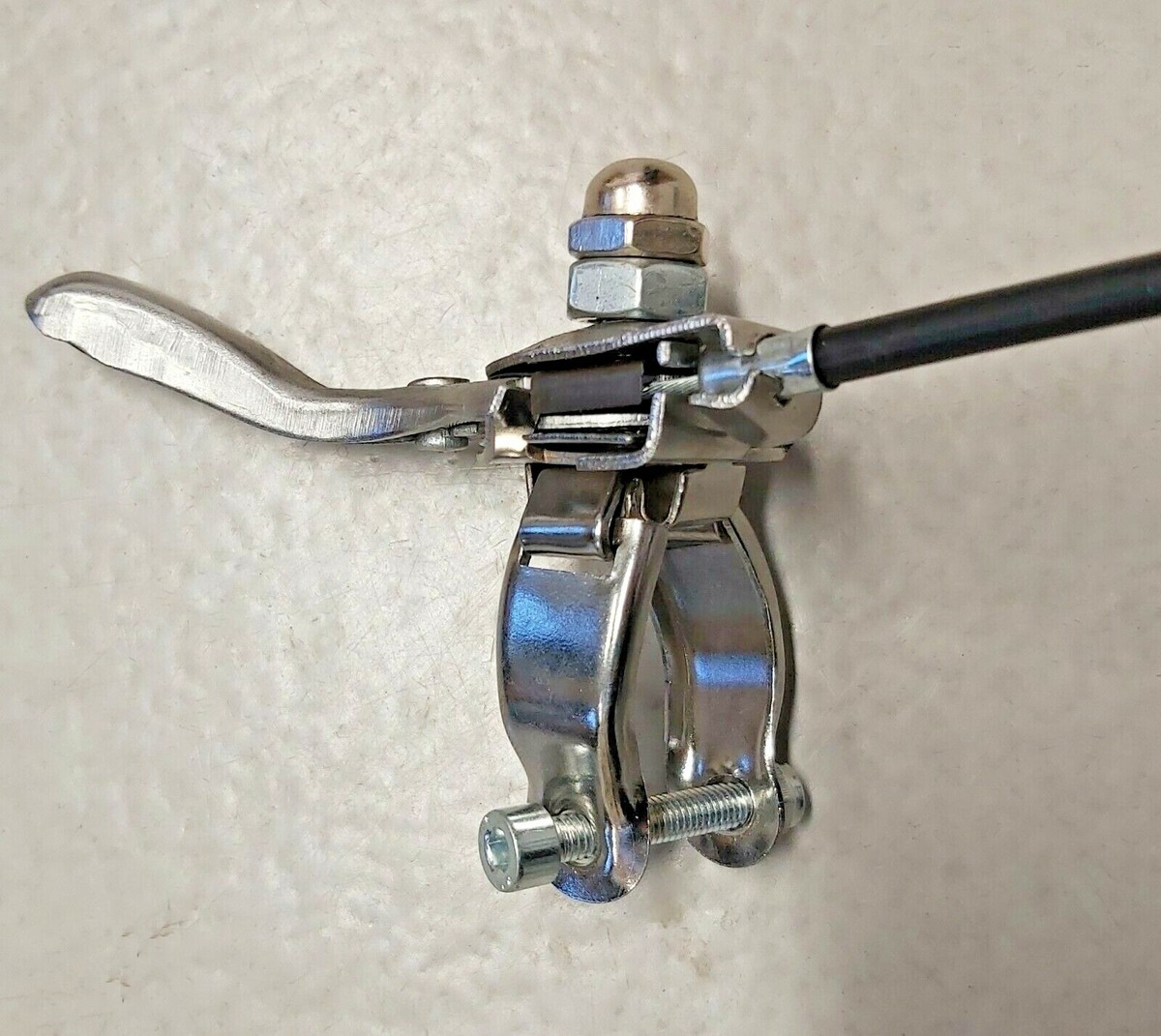 Kit Cavo Per Compattatore Cavo Acceleratore Per Motori Honda GX160 GX200 - Kit Controllo Lunghezza 100cm, Argento Cavo Controllo Honda Gx200 - Foto 3