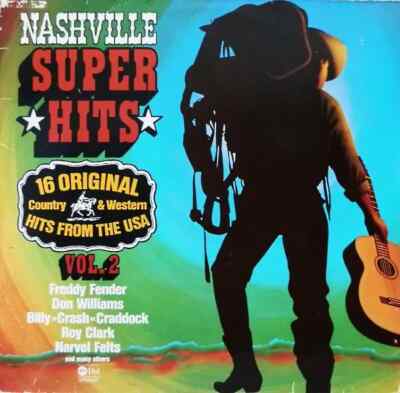 LP Johnny Carver, Donna Fargo, a.o. Nashville Superhits Vol. 2 (16 Original Cou
