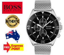 Hugo Boss Ocean Edition 1513701 Mens Silver Steel Watch - 3 Year for sale  online | eBay