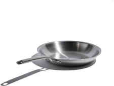 X Eater 10.5" Frying Pan - USA Made, 5-Ply Stainless Steel, Induction Ready