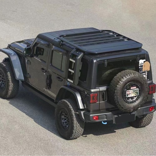 Foldable Liftable Ladder Protective Frame Fit for Jeep Wrangler JK 2007-2017 - Picture 8 of 8