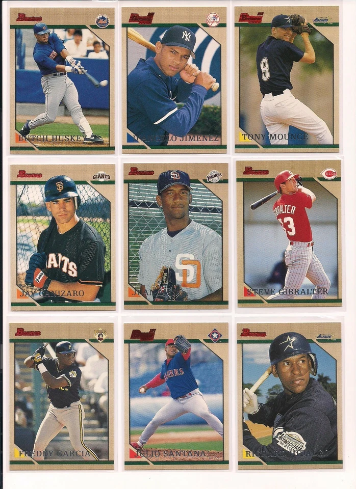 1996 Bowman Baseball Trading Cards / You Choose / Pick #s 251- 385 / mb44 - Image 4 of 4