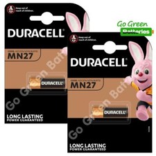 2 x Duracell MN27 A27 12V Alkaline Battery 27A GP27A V27A E27A EL812 Remotes