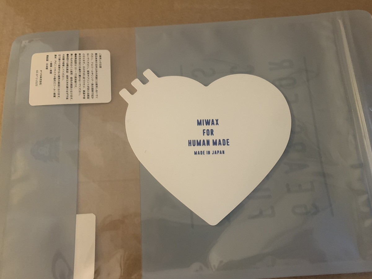 小物 HUMAN MADE HEART BAMBOO BOARD HEART BAMBOO COASTER SET 2P】 RELEASE DATE : 11:00am (JST