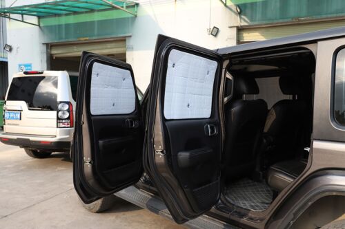 Kit de aislamiento para sombrilla para Jeep Wrangler JL 4 puertas bloque el sol y el calor y los espectadores - Imagen 8 de 16