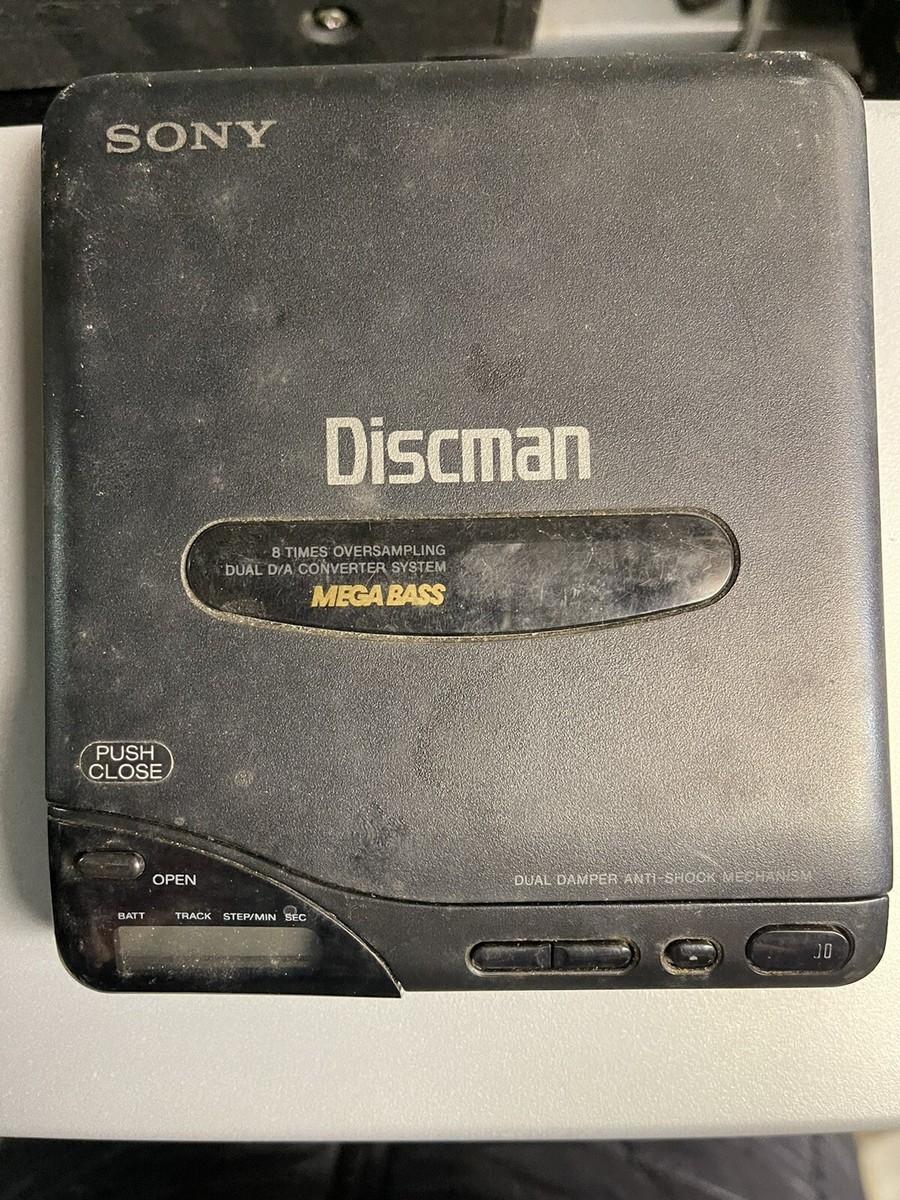 Sony Discman D-66 Compact Disc Player Walkman Sold For Parts | eBay
