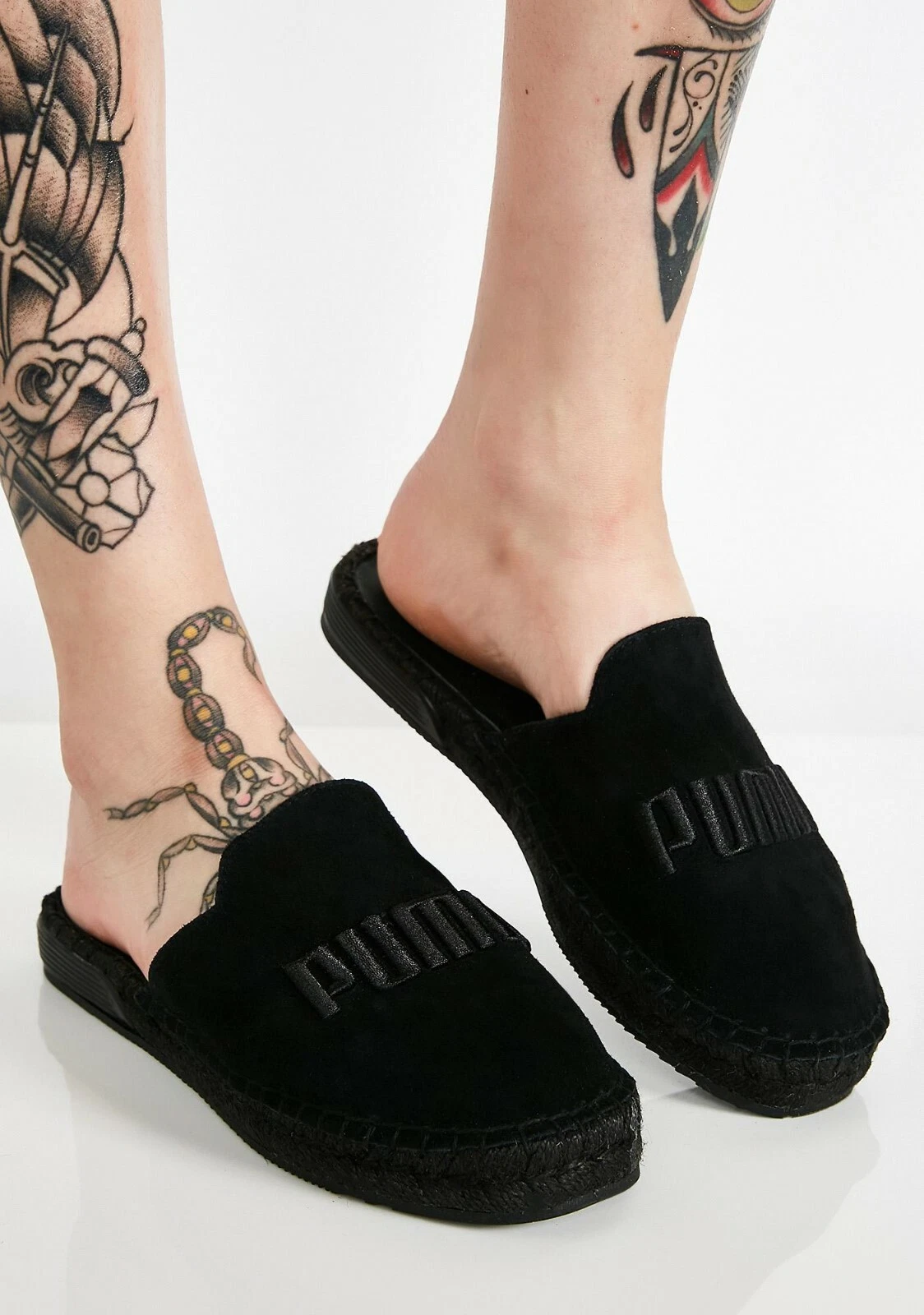 Sandali PUMA x Fenty di Rihanna Espadrille Slides Puma neri 367685 01 taglia 5 5