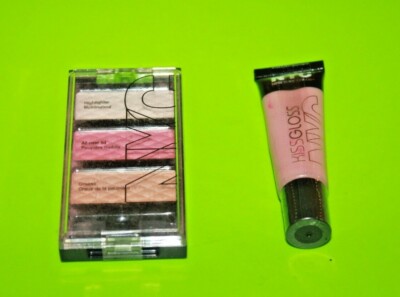 NYC HD COLOR Trio Powder Eye Shadow Palette 794 + LIP GLOSS 002 LOT OF 2 SEALED