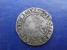 Elizabeth I Silver Sixpence 1564 Pheon mintmark S.2561B F-VF