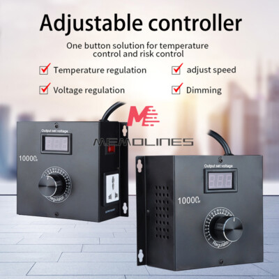 AC110-220V 5000W Electrical Voltage Regulator Controller Adjust Speed Controller