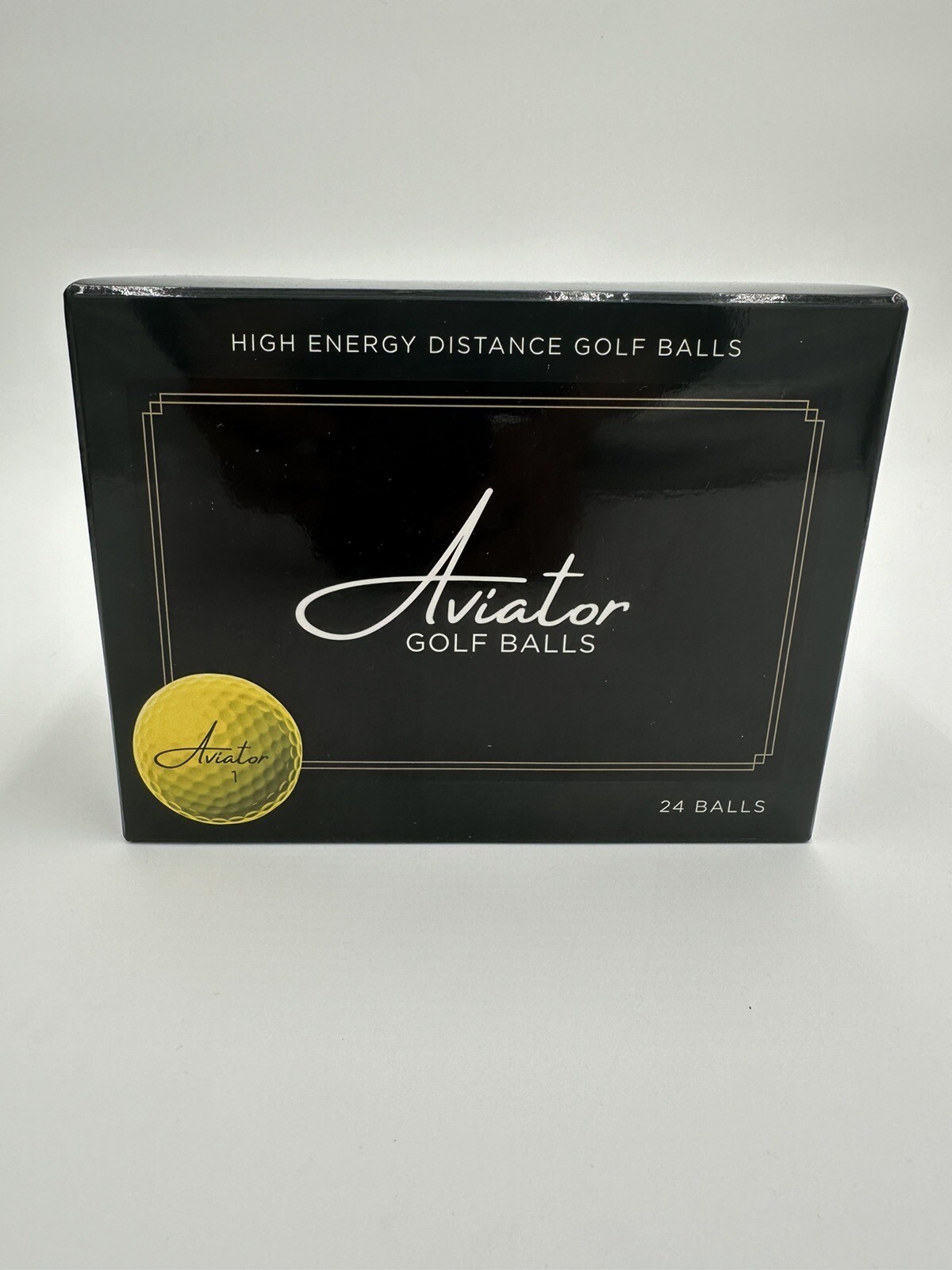 Aviator Golf Balls High Energy Distance Brand New Golf Balls, 24 Pack