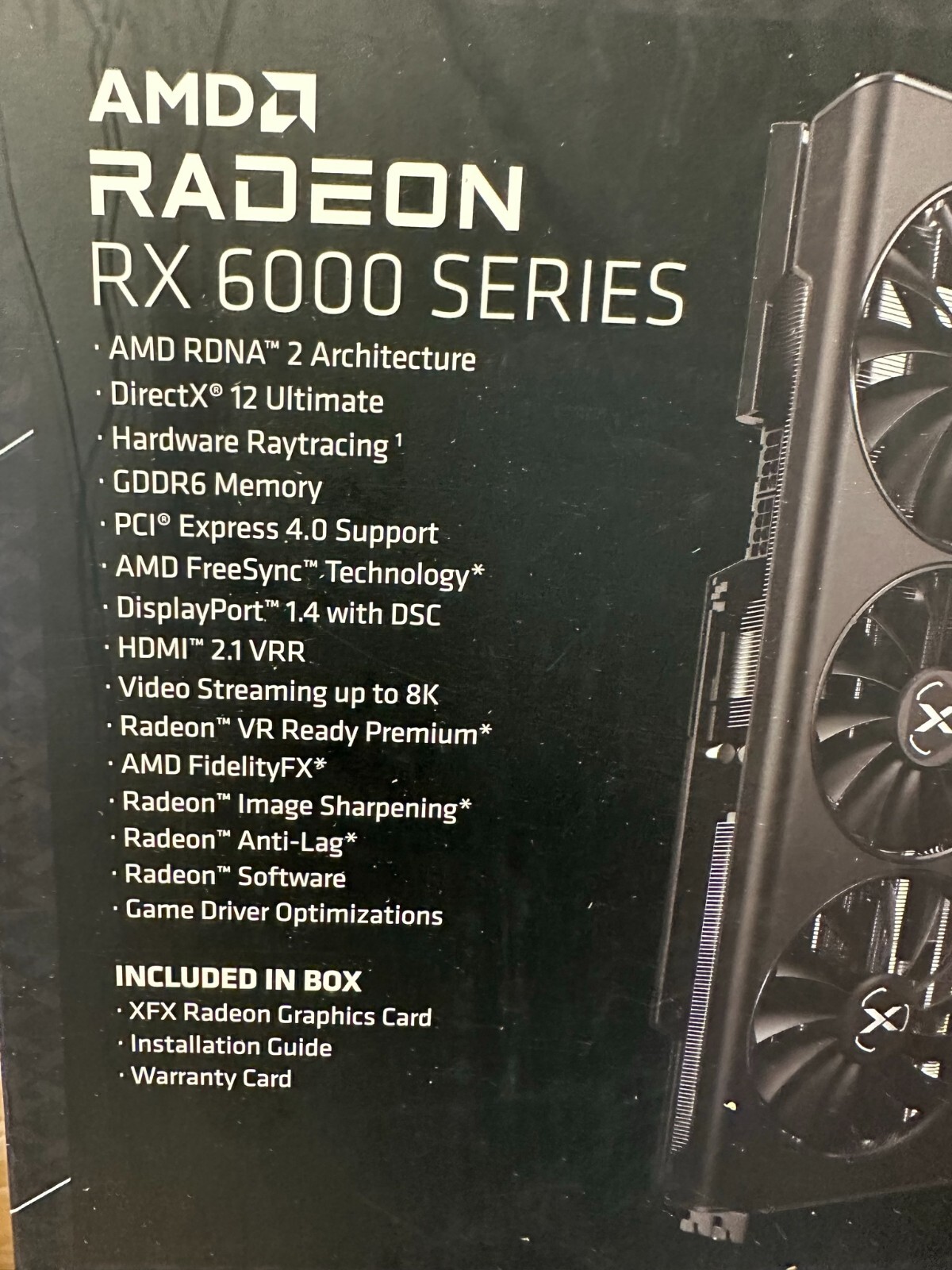 XFX AMD Radeon RX 6000 Series