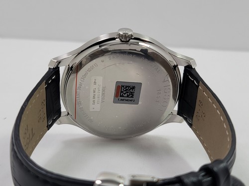 Reloj para hombre Tissot Tradition cuarzo esfera azul correa de cuero negro T0636101604700 - Imagen 13 de 13
