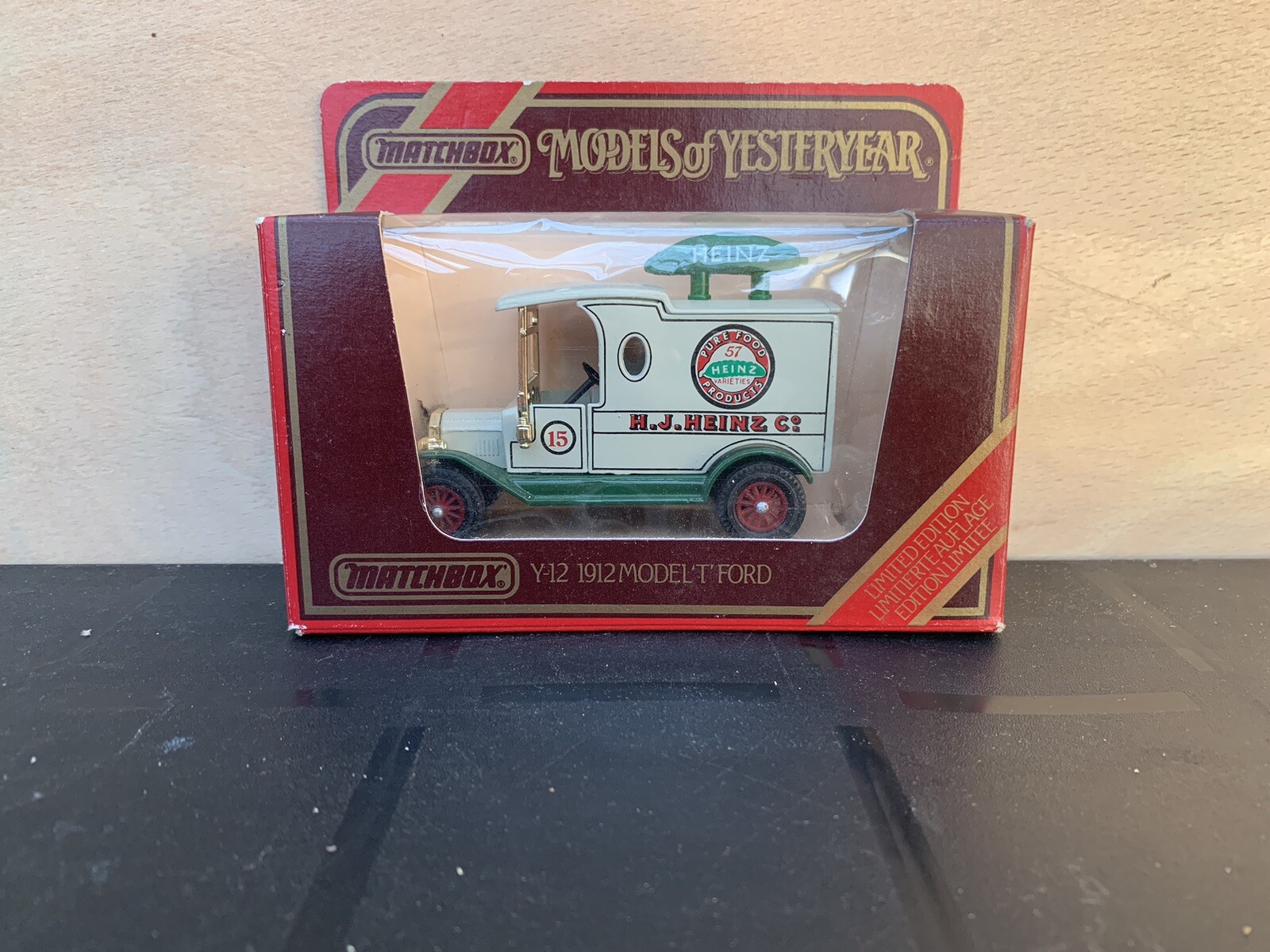 MATCHBOX MODELS OF YESTERYEAR Y-12 1912 MODEL 'T' FORD H J HEINZ Co. Diecast