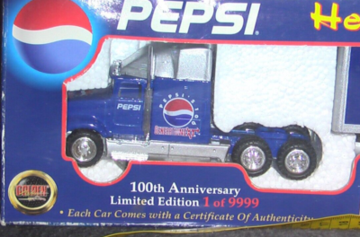 PEPSI トレーラー ミニカー Amazon | 1/43 SCANIA 2連 トレーラー LB 110ペプシPEPSI