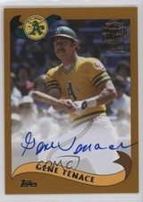 2021 Topps Archives Fan Favorite Auto 2002 Topps Gene Tenace #FFA-GT Auto 19wd