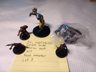 dungeon and dragons miniatures Lot 3