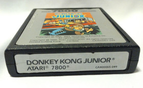 Vintage Donkey Kong Junior (Atari 7800, 1988) - Cartridge Only Untested B2